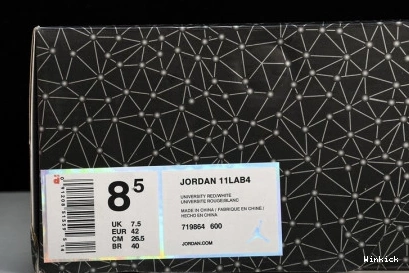 Air Red Lab4 Jordan 4 719864-600 0829